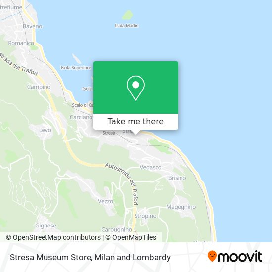 Stresa Museum Store map