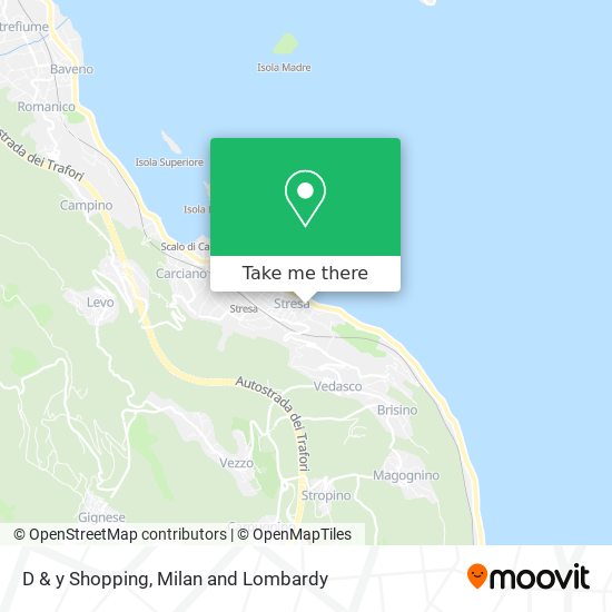D & y Shopping map