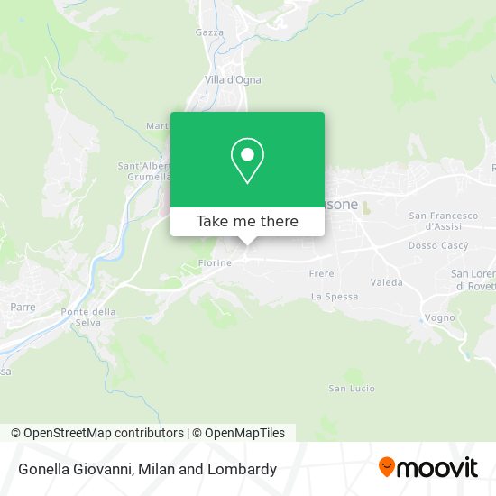 Gonella Giovanni map