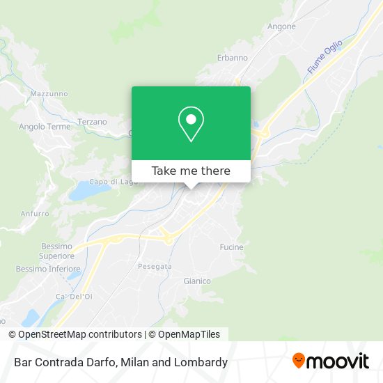 Bar Contrada Darfo map