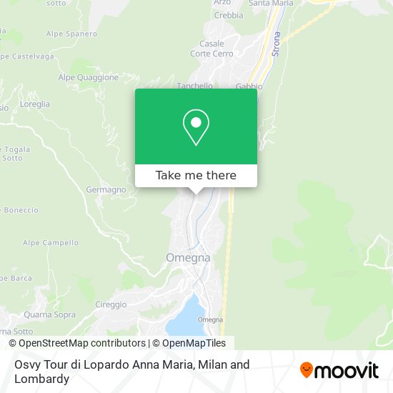 Osvy Tour di Lopardo Anna Maria map