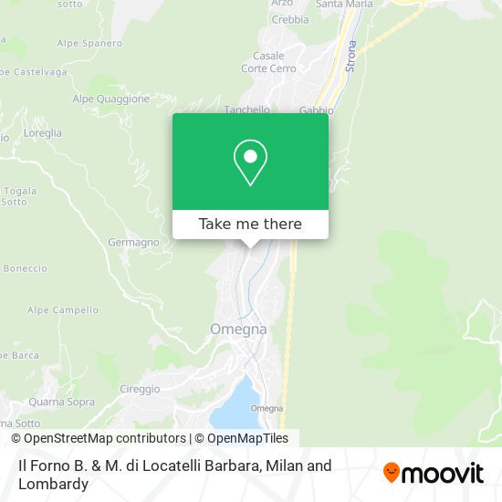 Il Forno B. & M. di Locatelli Barbara map
