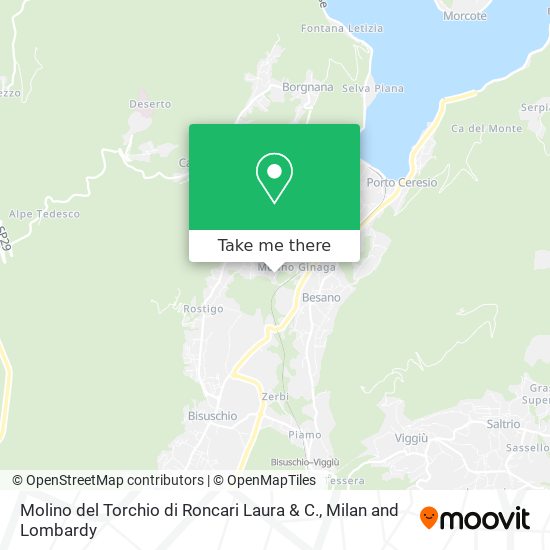 Molino del Torchio di Roncari Laura & C. map