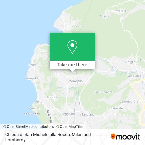 Chiesa di San Michele alla Rocca map