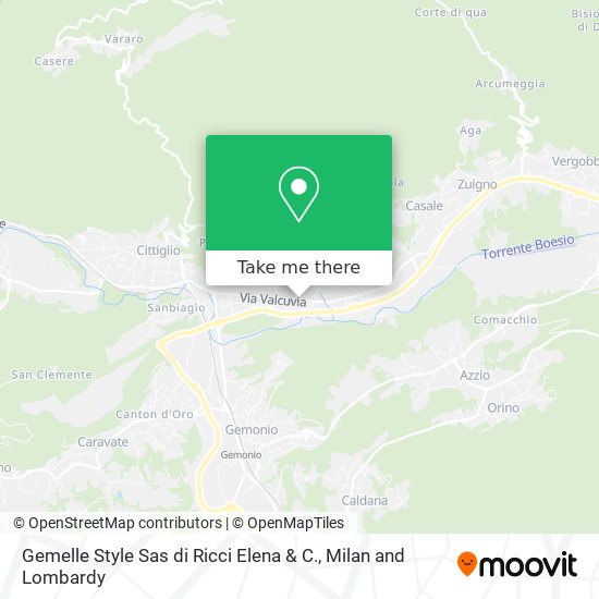 Gemelle Style Sas di Ricci Elena & C. map