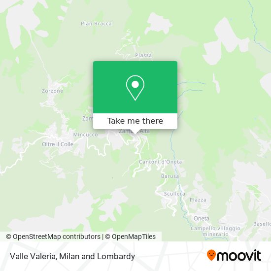 Valle Valeria map