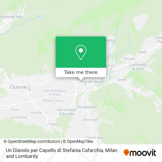Un Diavolo per Capello di Stefania Cafarchia map