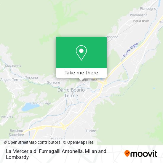 La Merceria di Fumagalli Antonella map