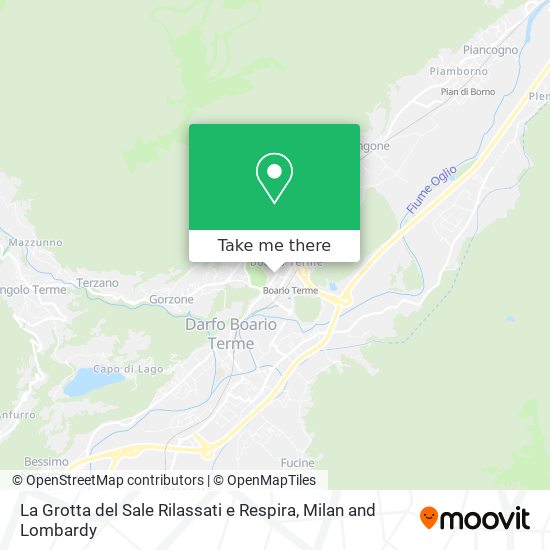 La Grotta del Sale Rilassati e Respira map