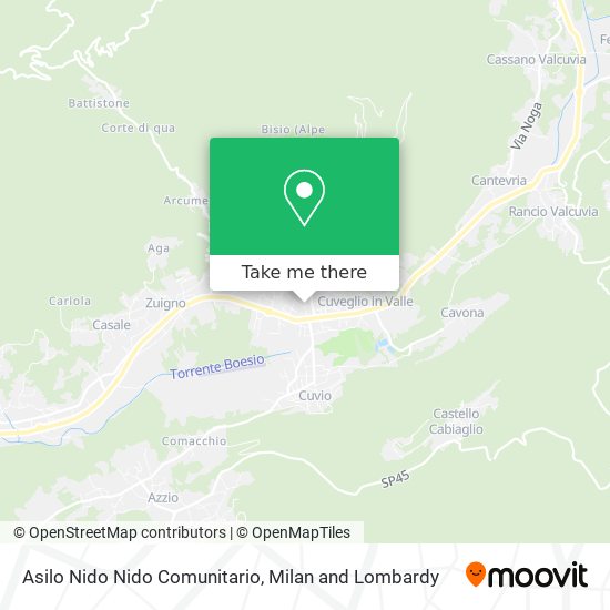 Asilo Nido Nido Comunitario map