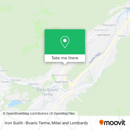 Irori Sushi - Boario Terme map