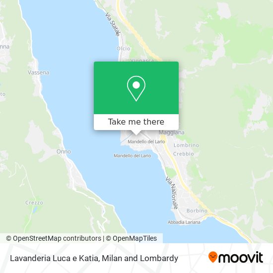 Lavanderia Luca e Katia map