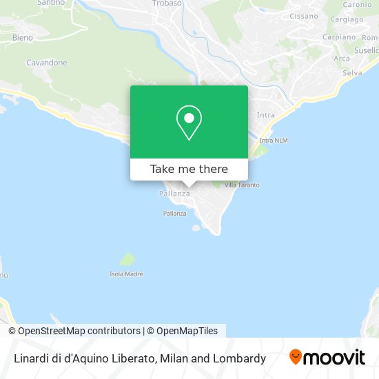 Linardi di d'Aquino Liberato map