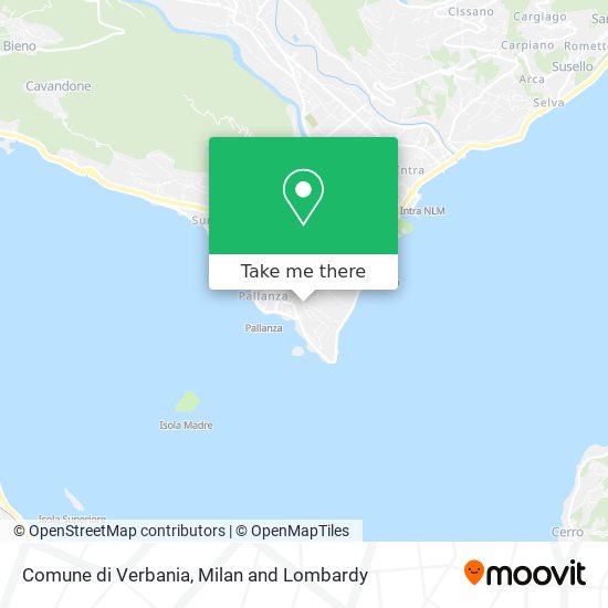 Comune di Verbania map