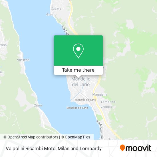 Valpolini Ricambi Moto map