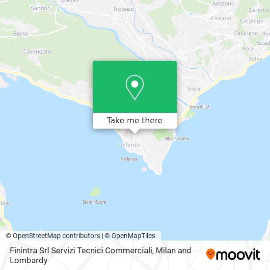 Finintra Srl Servizi Tecnici Commerciali map