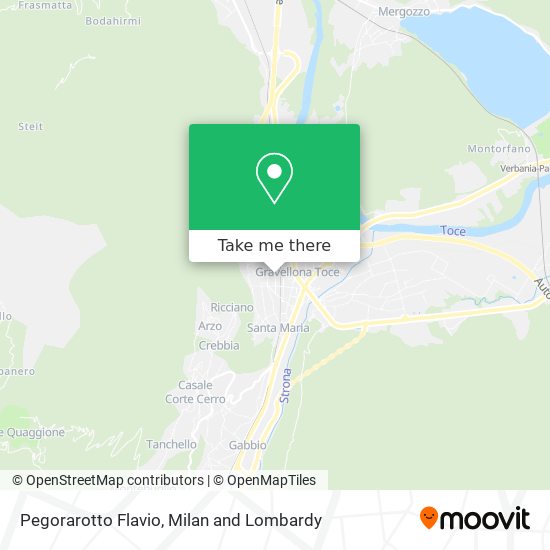 Pegorarotto Flavio map