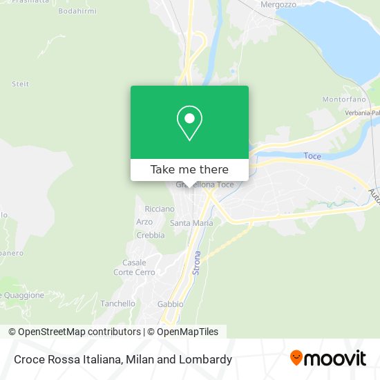 Croce Rossa Italiana map