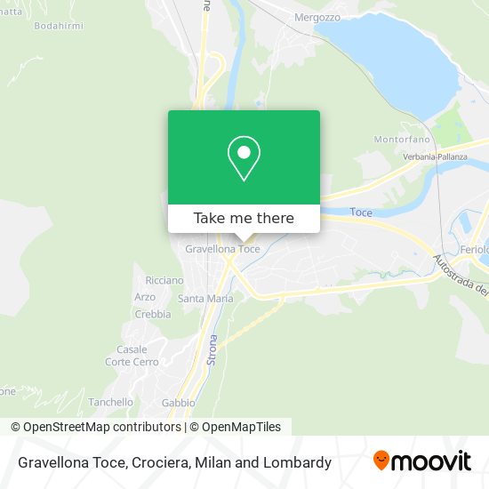 Gravellona Toce, Crociera map