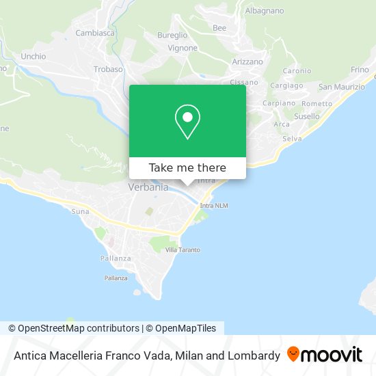 Antica Macelleria Franco Vada map