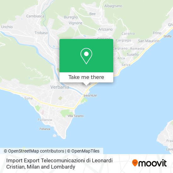 Import Export Telecomunicazioni di Leonardi Cristian map