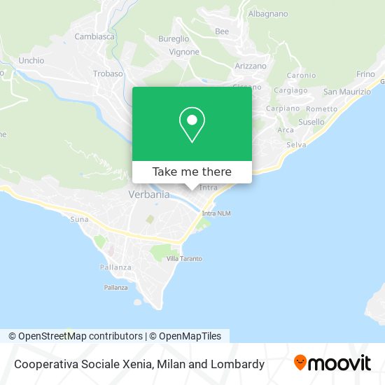 Cooperativa Sociale Xenia map