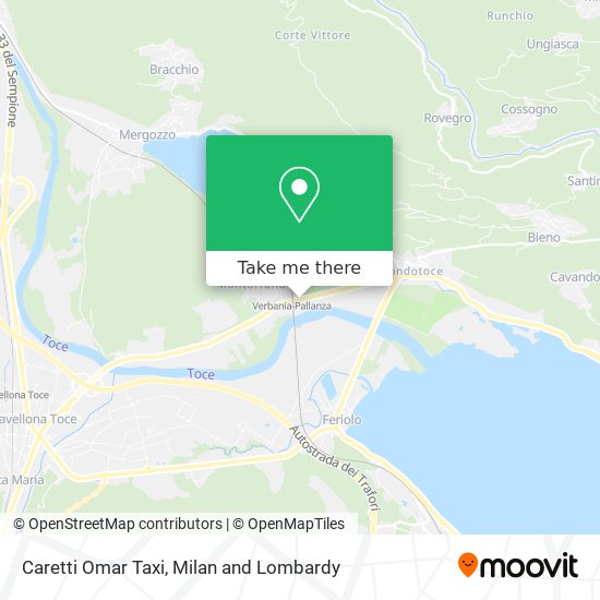 Caretti Omar Taxi map