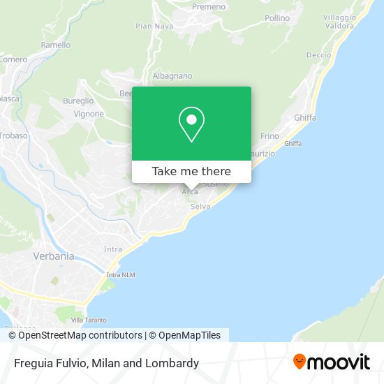 Freguia Fulvio map