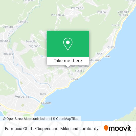 Farmacia Ghiffa/Dispensario map