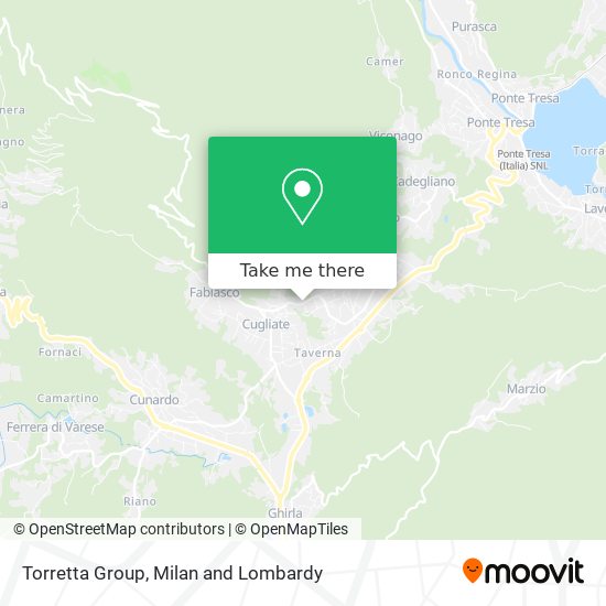 Torretta Group map