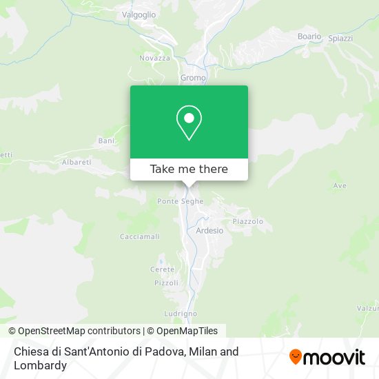 Chiesa di Sant'Antonio di Padova map