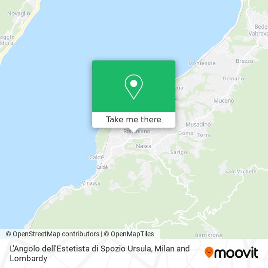 L'Angolo dell'Estetista di Spozio Ursula map