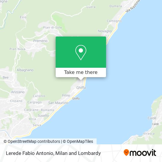 Lerede Fabio Antonio map