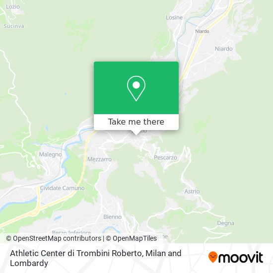 Athletic Center di Trombini Roberto map