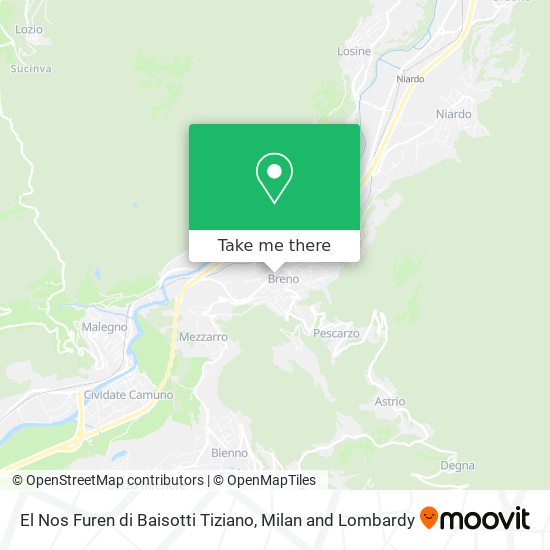 El Nos Furen di Baisotti Tiziano map