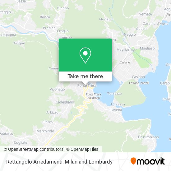 Rettangolo Arredamenti map