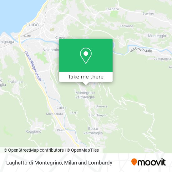 Laghetto di Montegrino map