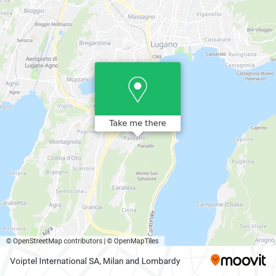 Voiptel International SA map