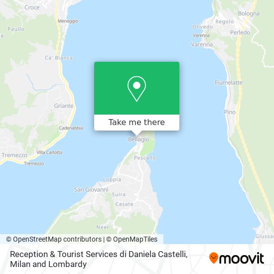 Reception & Tourist Services di Daniela Castelli map