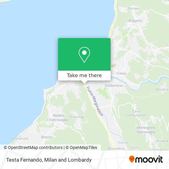 Testa Fernando map