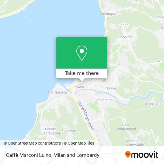Caffè Marconi Luino map