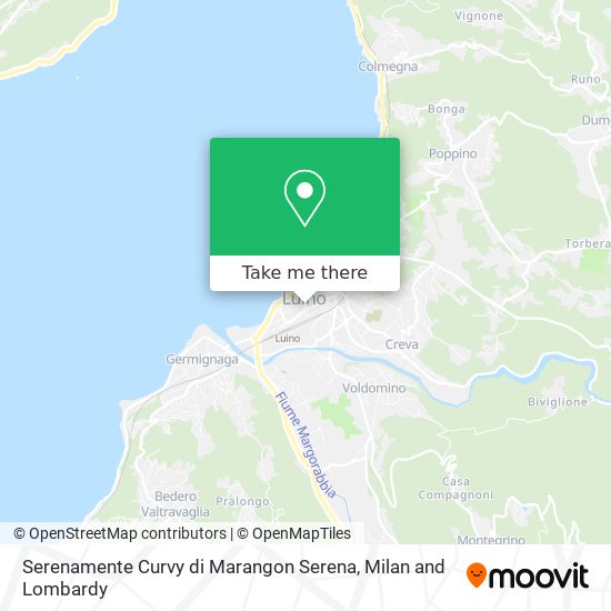 Serenamente Curvy di Marangon Serena map