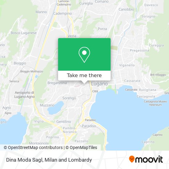 Dina Moda Sagl map