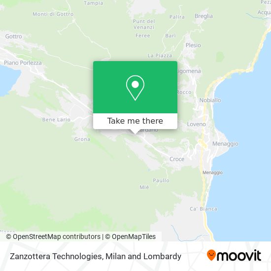 Zanzottera Technologies map