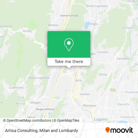 Artisa Consulting map