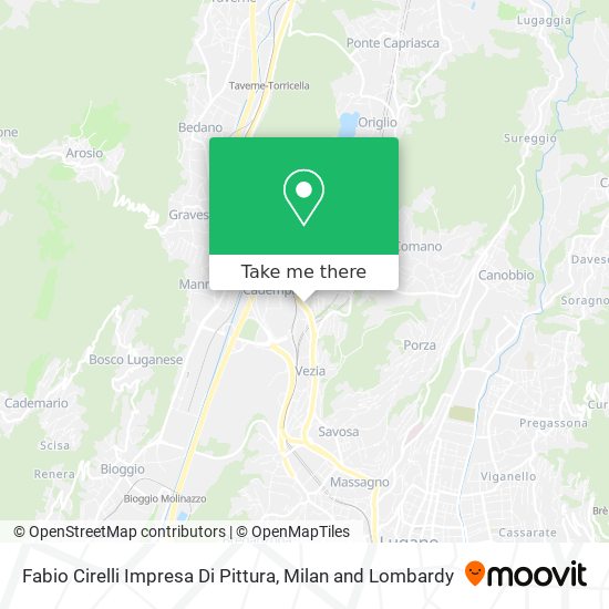 Fabio Cirelli Impresa Di Pittura map