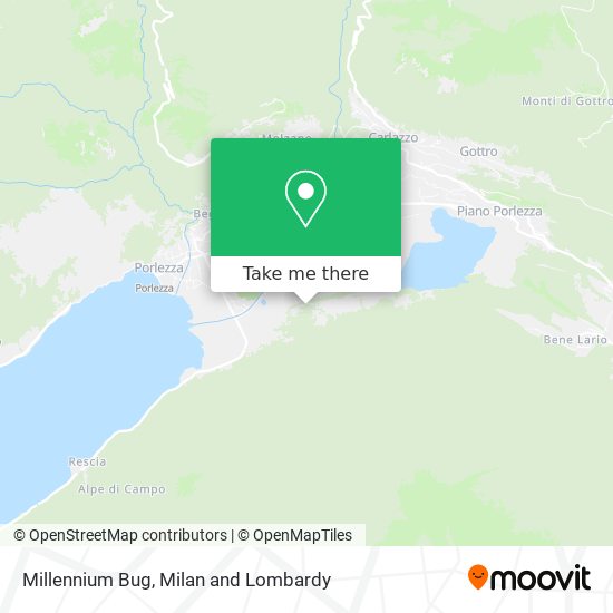 Millennium Bug map