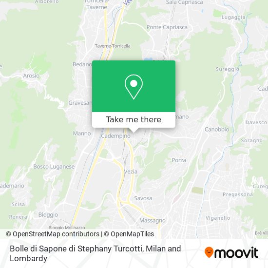 Bolle di Sapone di Stephany Turcotti map