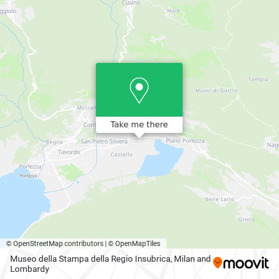 Museo della Stampa della Regio Insubrica map