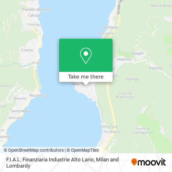 F.I.A.L. Finanziaria Industrie Alto Lario map